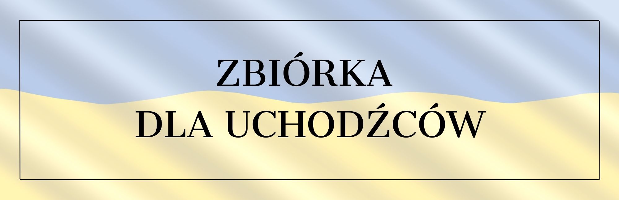 Zbiórka dla uchodźców